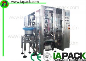 Machine de conditionnement de sac de café d'égouttement servo de PLC, machine de remplissage automatisée