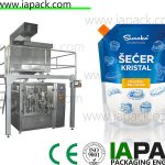 machine à emballer automatique de sucre doypack pour le sucre et la poudre de gingembre