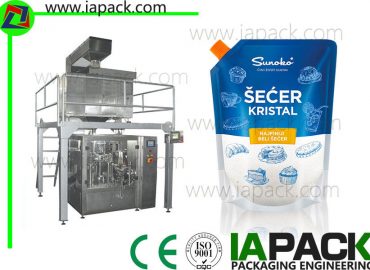 machine à emballer automatique de sucre doypack pour le sucre et la poudre de gingembre