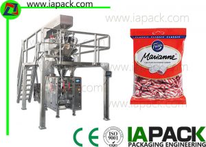 sac de bonbons machine à emballer grain machine de conditionnement de joint de remplissage de forme verticale