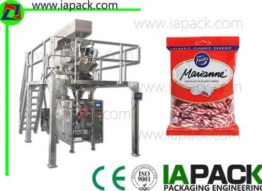 sac de bonbons machine à emballer grain machine de conditionnement de joint de remplissage de forme verticale