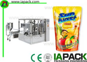 machine de conditionnement de jus de fruit rotatif liquide de remplissage économiseur d'énergie